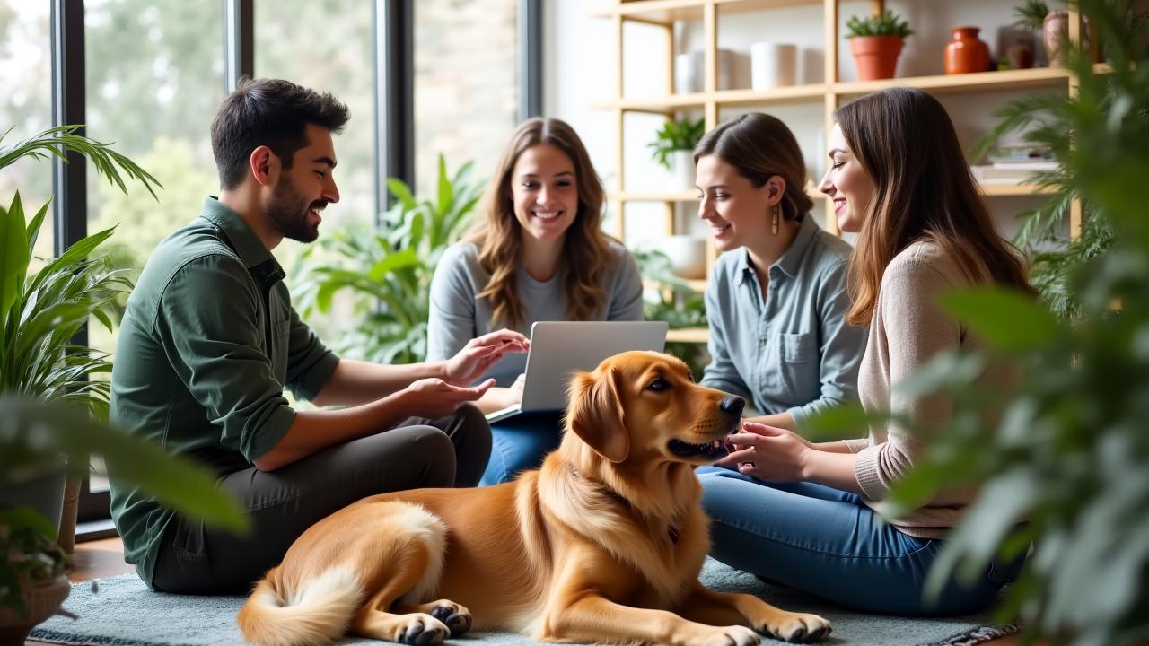 Tide & Tail customer support team in San Diego office