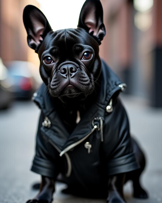 Cruelty-Free Vegan Leather Jacket for pets