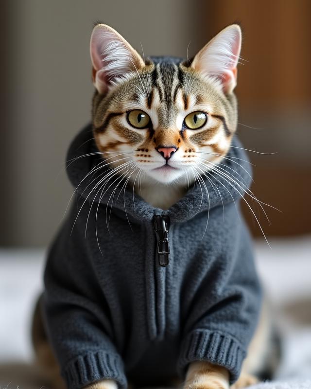 Recycled Fleece Sweater for dogs and cats